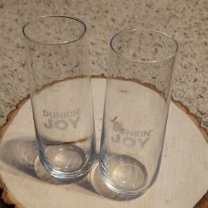 Dunkin' Joy Set of 2 Glasses Trudeau Glassware